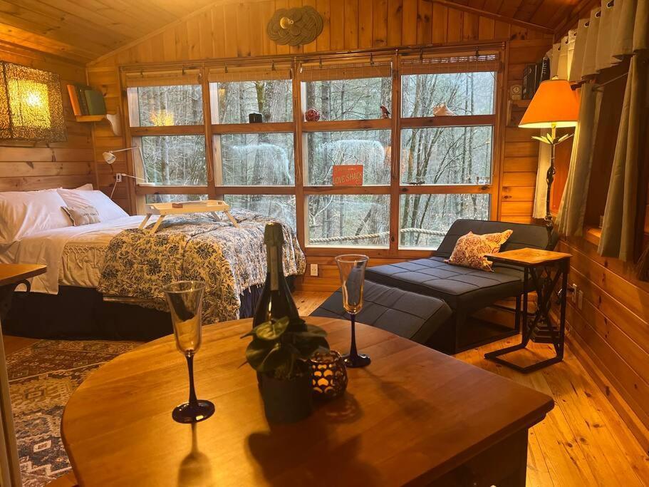 Private Mtn Love Shack W/ Fast Wifi, Bbq & View Franklin Eksteriør billede